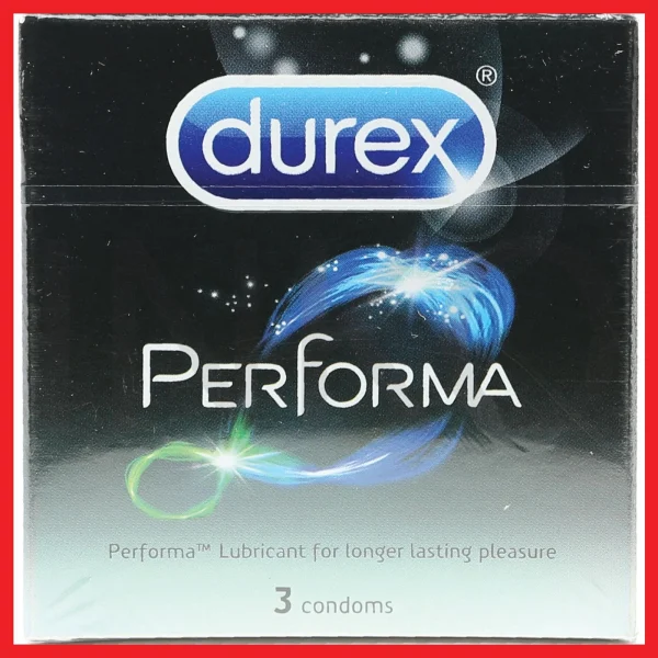 Gambar DUREX PERFORMA LUBRICANT FOR LONGER LASTING PLEASURE 3 CONDOMS (1)