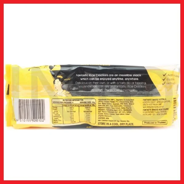 Gambar FANTASTIC RICE CRACKER CHEESE 100GR (5)