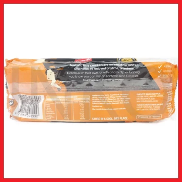 Gambar FANTASTIC RICE CRACKER HONEY SOY 100GR (5)