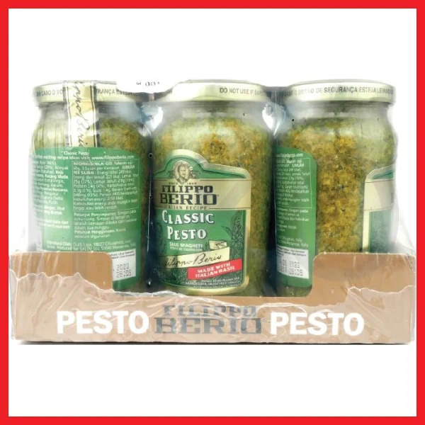 Gambar FILIPPO BERIO CLASSIC PESTO 190GR (4)