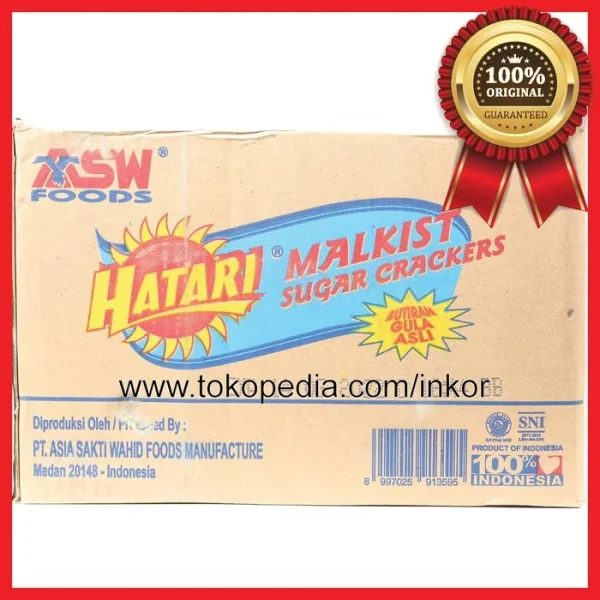 Gambar HATARI MALKIST SUGAR CRACKERS BUTIRAN GULA ASLI 115GR (3)