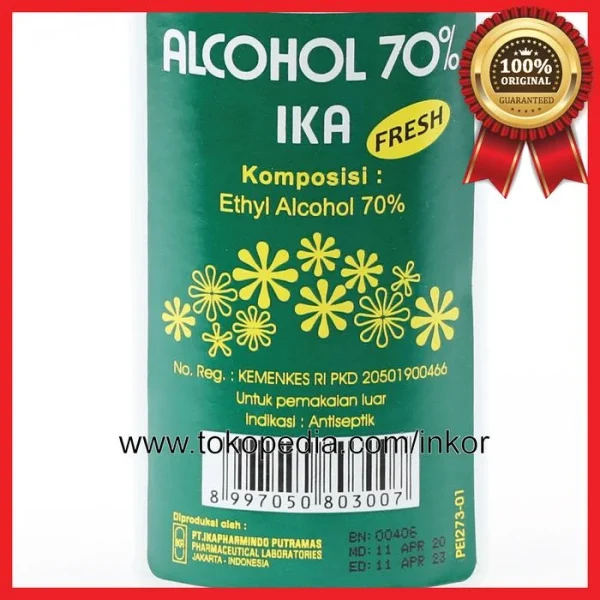 Gambar IKA ALCOHOL ANTI INFEKSI FRESH 70% 100ML (2)