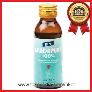 Gambar IKA GANDAPURA MINYAK GOSOK UNTUK PEGAL PEGAL 100% 100ML (1)