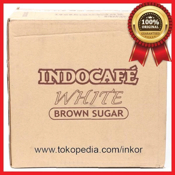 Gambar INDOCAFE WHITE BROWN SUGAR GULA MERAH KOTAK 5X21GR (3)