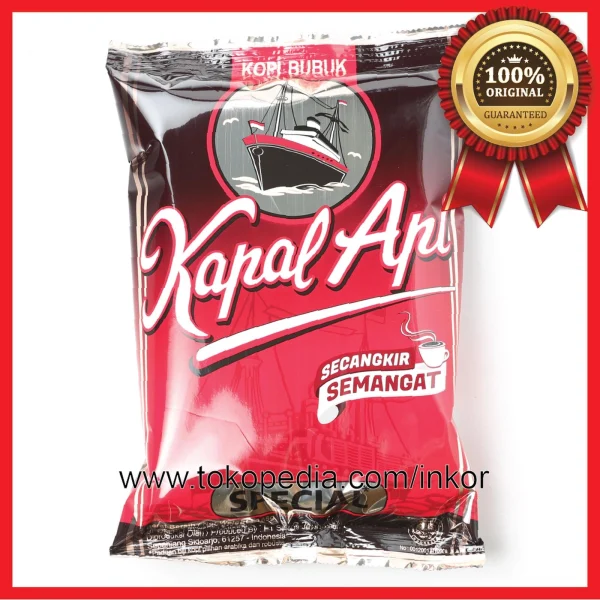 Gambar KAPAL API SPECIAL KOPI BUBUK COFFEE POUCH 165GR (1)