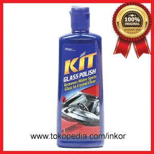 Gambar KIT GLASS POLISH REMOVES WATER SPOTS GLASS TO CRYSTAR CLEAR 170ML (1)