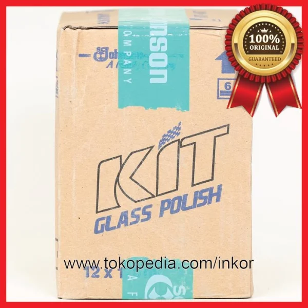 Gambar KIT GLASS POLISH REMOVES WATER SPOTS GLASS TO CRYSTAR CLEAR 170ML (2)