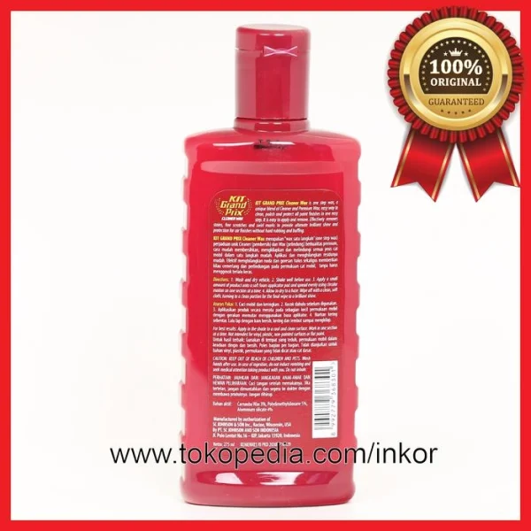 Gambar KIT GRAND PRIX CLEANER WAX THE ULTIMATE BRILLIANT SHINE 275ML (5)