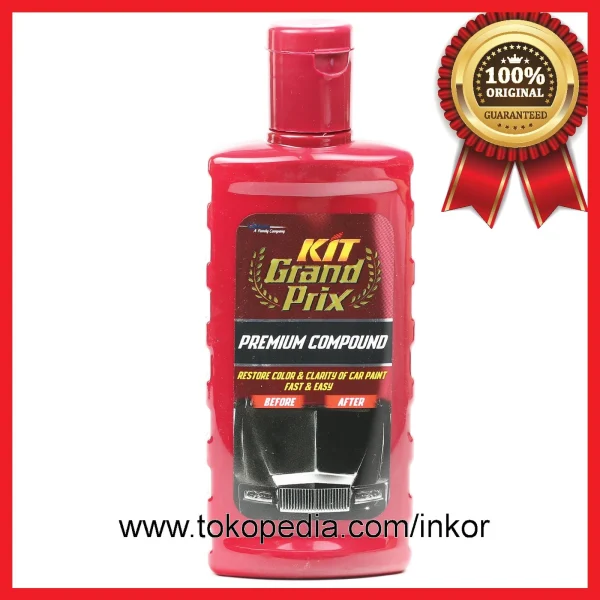 Gambar KIT GRAND PRIX PREMIUM COMPOUND RESTORE CLARITY CAR PAINT 275ML (1)