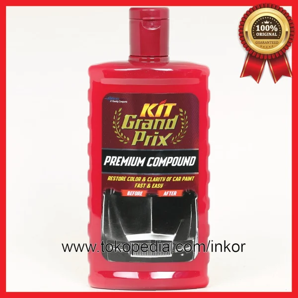 Gambar KIT GRAND PRIX PREMIUM COMPOUND RESTORE CLARITY CAR PAINT 500ML (1)