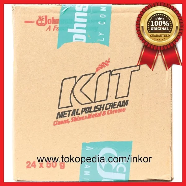 Gambar KIT METAL POLISH CREAM CLEANS SHINES METAL CHROME 50GR (2)