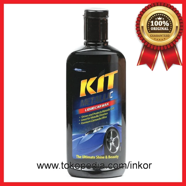 Gambar KIT METALLIC LIQUID CAR WAX PREMIUM CARNAUBA WAX 275ML (1)
