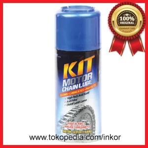 Gambar KIT MOTOR CHAIN LUBE CLEANS LUBRICATES PROTECTS AEROSOL 110ML (1)