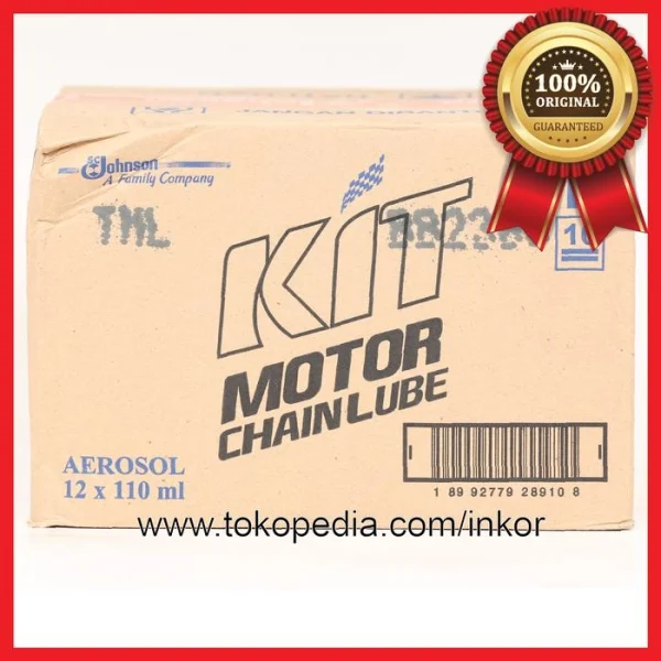 Gambar KIT MOTOR CHAIN LUBE CLEANS LUBRICATES PROTECTS AEROSOL 110ML (5)