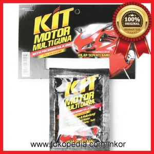 Gambar KIT MOTOR MULTIGUNA WITH PREMIUM SILICON UV GUARD SACHET HANGER 12X25M (1)