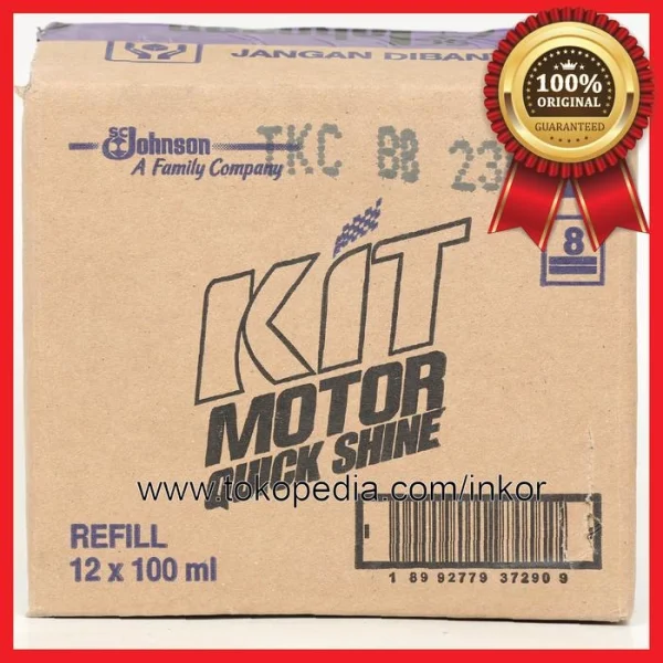 Gambar KIT MOTOR QUICK SHINE REFILL BOTOL 100ML (2)