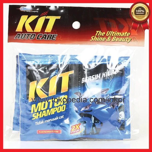 Gambar KIT MOTOR SHAMPOO PLUS PREMIUM SILICONE SACHET 6X15ML (1)
