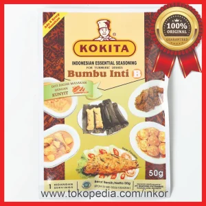 Gambar KOKITA BUMBU INTI B BUMBU DASAR MASAKAN DENGAN KUNYIT SACHET 50GR (1)