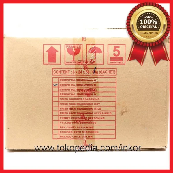 Gambar KOKITA BUMBU INTI B BUMBU DASAR MASAKAN DENGAN KUNYIT SACHET 50GR (2)