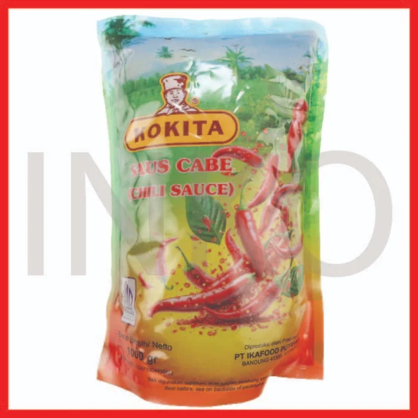 Gambar KOKITA SAUS CABE POUCH 1KG (1)