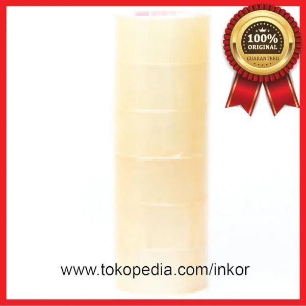 Gambar LAKBAN DAIMARU 2 90YARD BENING TRANS UKURAN JUJUR MEREKAT KUAT (4)