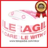 Gambar LAKBAN DAIMARU TAPE FRAGILE HANDLE WITH CARE 100M PUTIH (1)