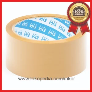 Gambar LAKBAN EKATAPE 45MMX55M COKELAT TAN LEBIH EKONOMIS MURAH (1)