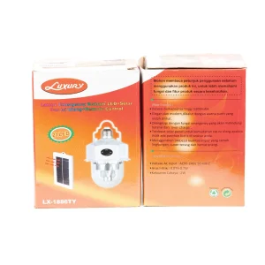 Gambar LAMPU EMERGENCY BOHLAM LED SOLAR CAS ISI ULANG REMOTE CONTROL (1)