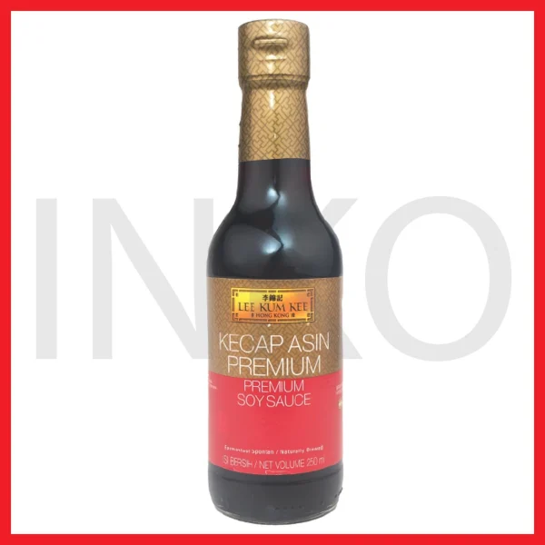 Gambar LEE KUM KEE KECAP ASIN PREMIUM SOY SAUCE 250ML (1)