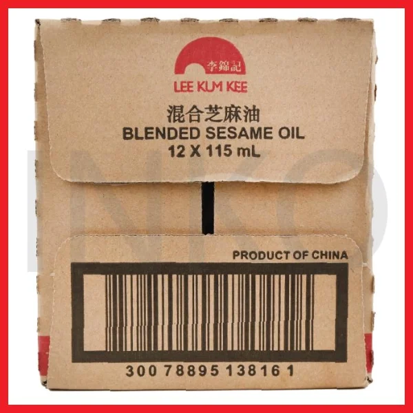 Gambar LEE KUM KEE MINYAK MASAK BLENDED SESAME OIL 115ML (2)