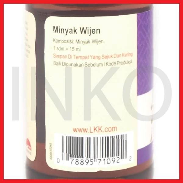 Gambar LEE KUM KEE MINYAK WIJEN PURE SESAME OIL 207ML (4)