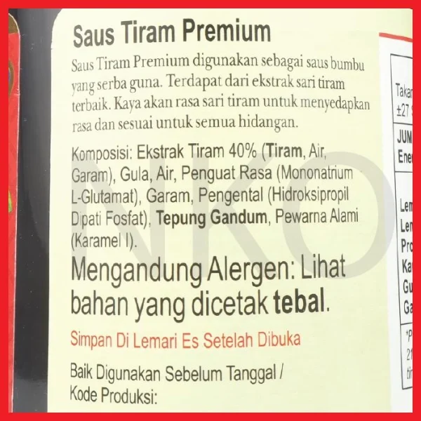 Gambar LEE KUM KEE SAUS TIRAM PREMIUM 510GR (2)