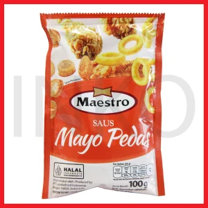 Gambar MAESTRO MAYONNAISE MAYONAIS PEDAS SACHET 100GR (1)
