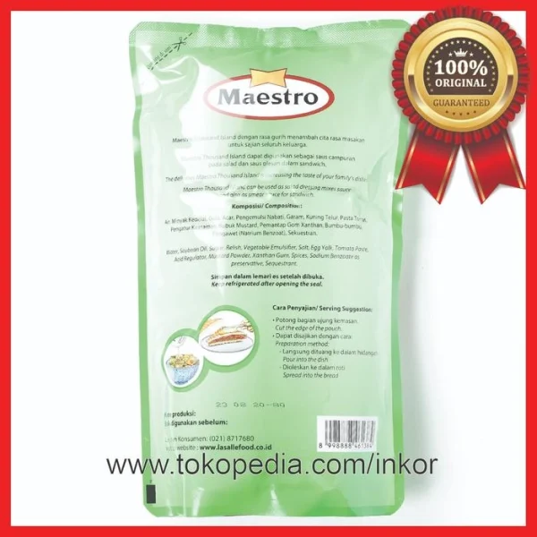 Gambar MAESTRO THOUSAND ISLAND POUCH 1KG (2)