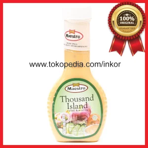 Gambar MAESTRO THOUSAND ISLAND SALAD DRESSING 237ML (1)