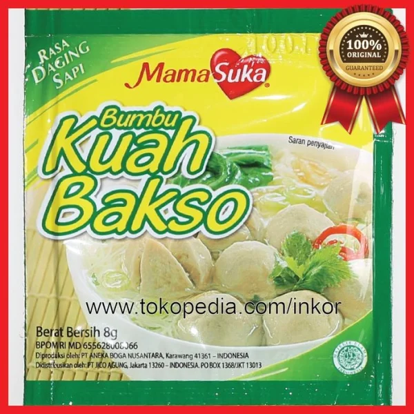 Gambar MAMASUKA BUMBU KUAH BAKSO RENCENG 24X8GR (5)