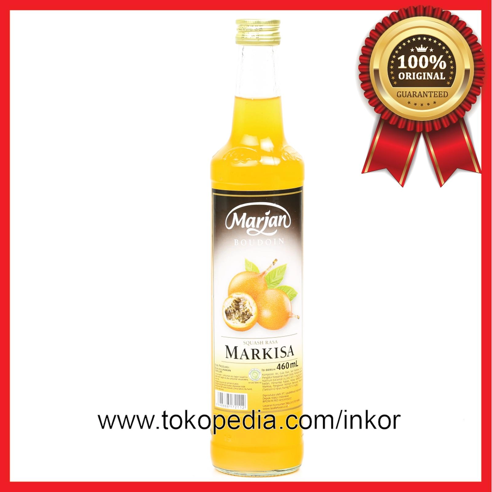 Squash Rasa MARJAN BOUDOIN SQUASH RASA MARKISA BOTOL 460ML - Shop Toko Inko | Toko ...
