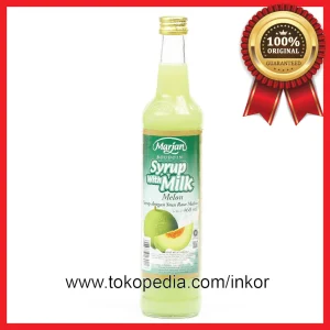Gambar MARJAN BOUDOIN SYRUP WITH MILK MELON SIRUP SUSU MELON 460ML (1)