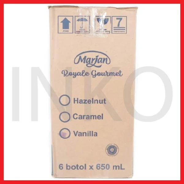 Gambar MARJAN ROYALE GOURMET VANILLA SYRUP 650ML (3)