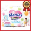 Gambar MERRIES PANTS L 9 14 KG POPOK BAYI KERING NYAMAN LEMBUT 22PCS (1)