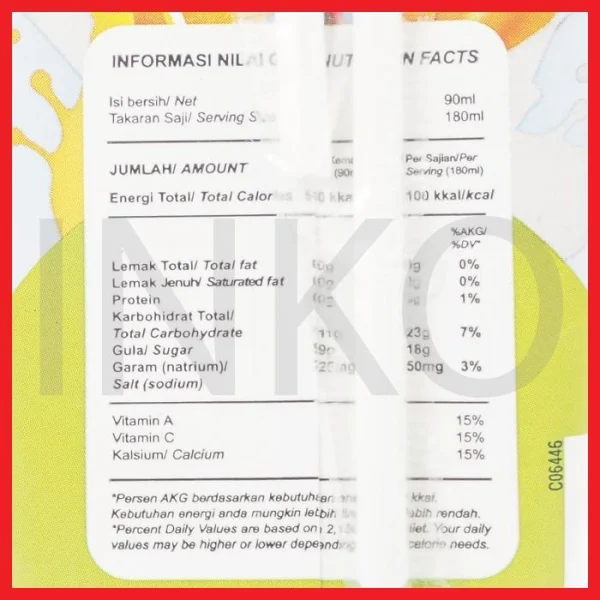 Gambar MR JUSSIE MILKY JERUK VITAMIN A C 90ML (4)