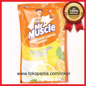 Gambar MR MUSCLE AXI TRIGUNA PEMBERSIH KERAMIK LEMON POUCH 800ML (1)