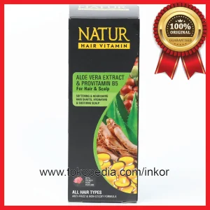 Gambar NATUR HAIR VITAMIN ALOVE VERA&PROVITAMIN B5 FOR HAIR&SCALP 80ML (1)