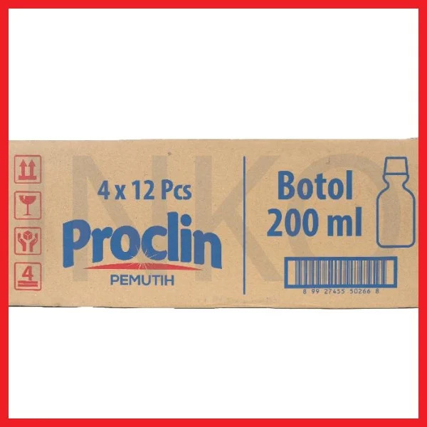 Gambar PROCLIN PEMUTIH MEMUTIHKAN MENGHILANGKAN NODA 200ML (3)