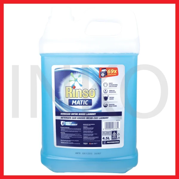 Gambar RINSO MATIC PROFESSIONAL DETERJEN CAIR 5L (1)