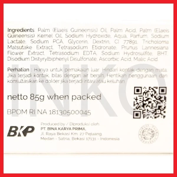 Gambar SHINZUI HANA SKIN LIGHTENING SOAP 85GR (3)