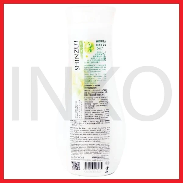 Gambar SHINZUI MATSU SKIN LIGHTENING BODY LOTION 100ML (3)