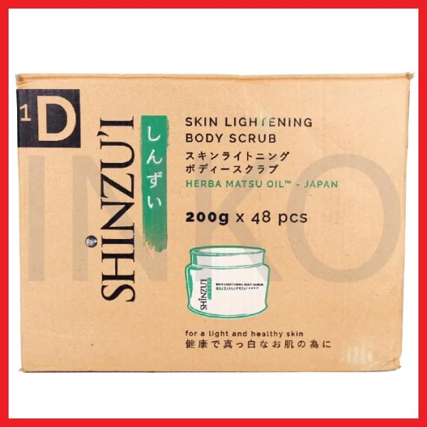 Gambar SHINZUI MATSU SKIN LIGHTENING BODY SCRUB 200GR (3)