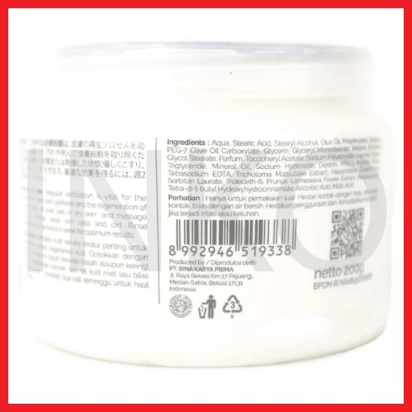 Gambar SHINZUI MATSU SKIN LIGHTENING BODY SCRUB 200GR (5)