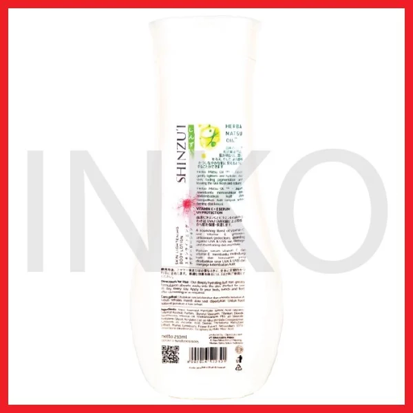 Gambar SHINZUI SAKURA SKIN LIGHTENING BODY LOTION 210ML (3)